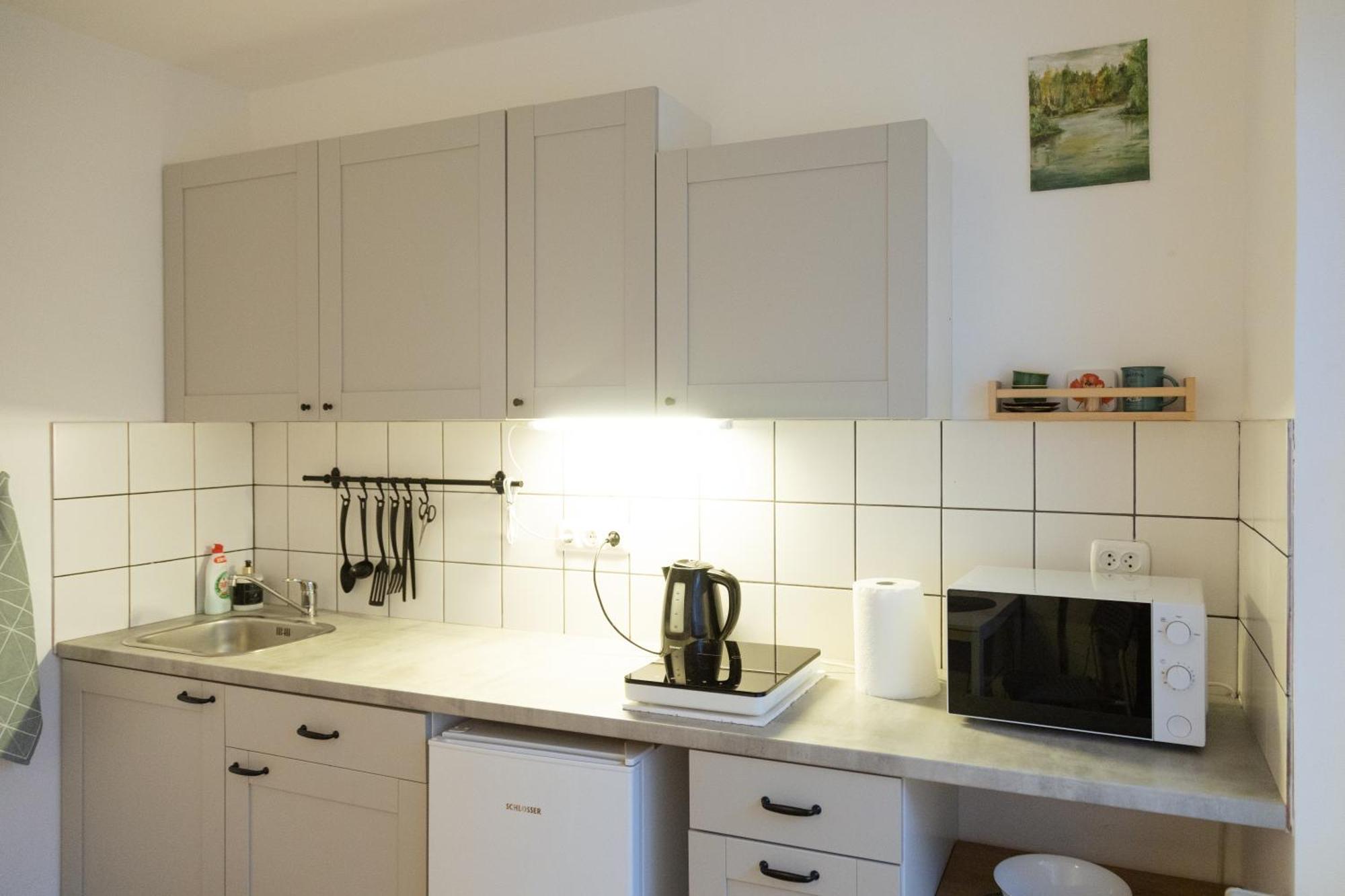 Visaginas Flat White Apartment Exterior photo
