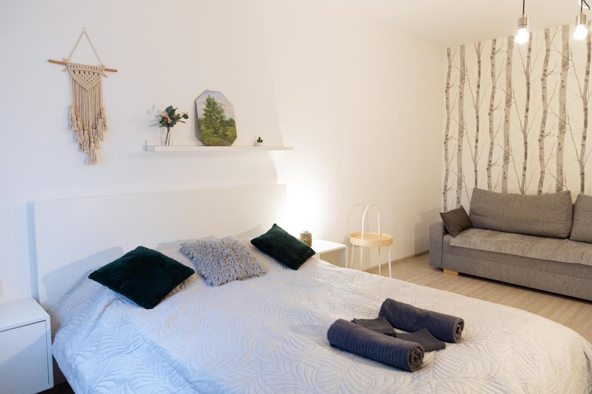 Visaginas Flat White Apartment Exterior photo
